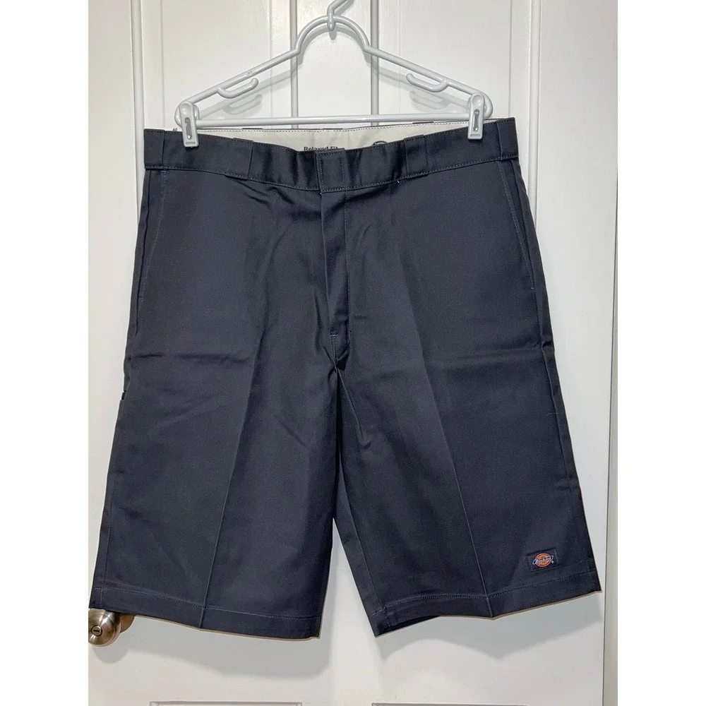 Dickies Black Men’s Flat Front Work Shorts